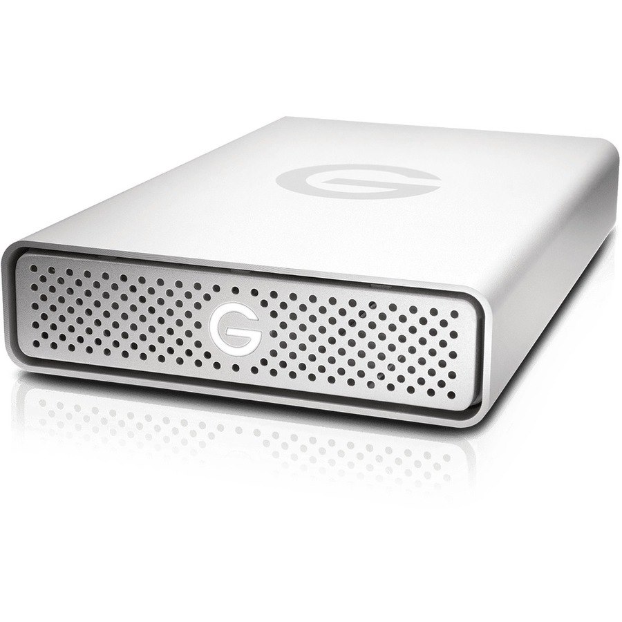 G-Technology G-DRIVE 4 TB Desktop Hard Drive - 3.5" External - SATA (SATA/600) - Silver