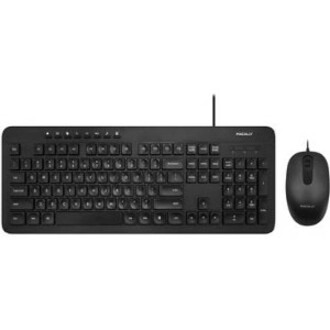 Macally Deluxe Full Size USB Keyboard and Optical USB Mouse Combo For PC