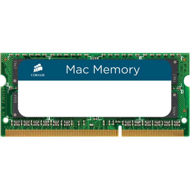 Corsair Mac RAM Module for Notebook, Desktop PC - 8 GB (1 x 8GB) - DDR3-1600/PC3-12800 DDR3 SDRAM - 1600 MHz - CL11 - 1.35 V