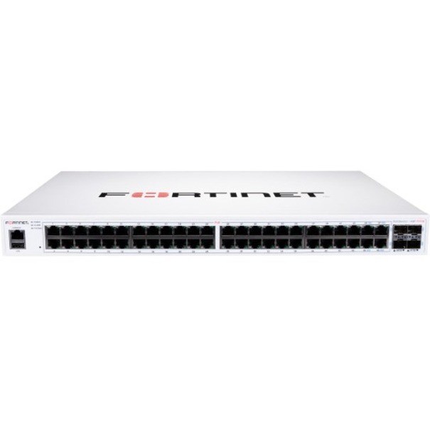 Fortinet FortiSwitch 100 FS-148F-FPOE 48 Ports Manageable Ethernet Switch