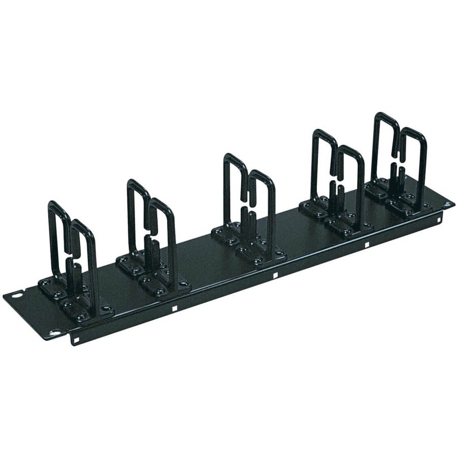 Tripp Lite by Eaton SmartRack SRCABLERING2U Cable Organizer - Black