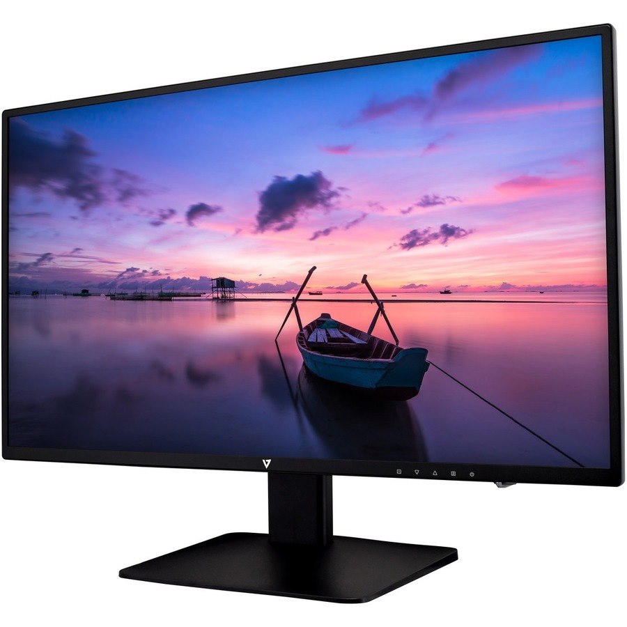 V7 L238E-2K 24" Class Full HD LCD Monitor - 16:9 - Black