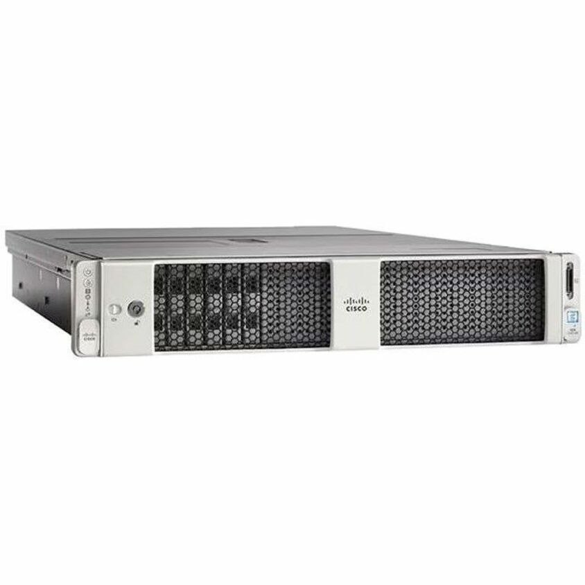 Cisco C240 M5 2U Rack Server - 2 x Intel Xeon Gold 5118 2.30 GHz - 384 GB RAM - 32.32 TB SSD - (2 x 960GB, 8 x 3.8TB) SSD Configuration - 12Gb/s SAS Controller