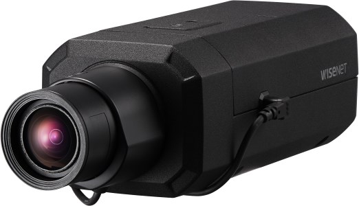 Wisenet XNB-8002 6 Megapixel Indoor/Outdoor HD Network Camera - Color, Monochrome - Box - Black