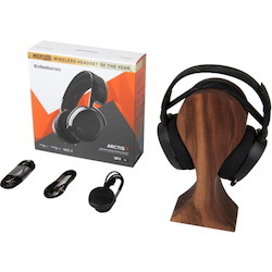 SteelSeries Arctis Wired/Wireless Over-the-head Stereo Headset - Black
