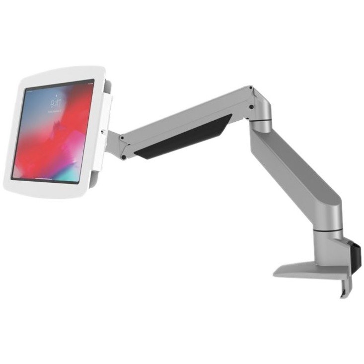 Compulocks iPad Pro 12.9" (3-6th Gen) Space Enclosure Articulating Arm Mount White