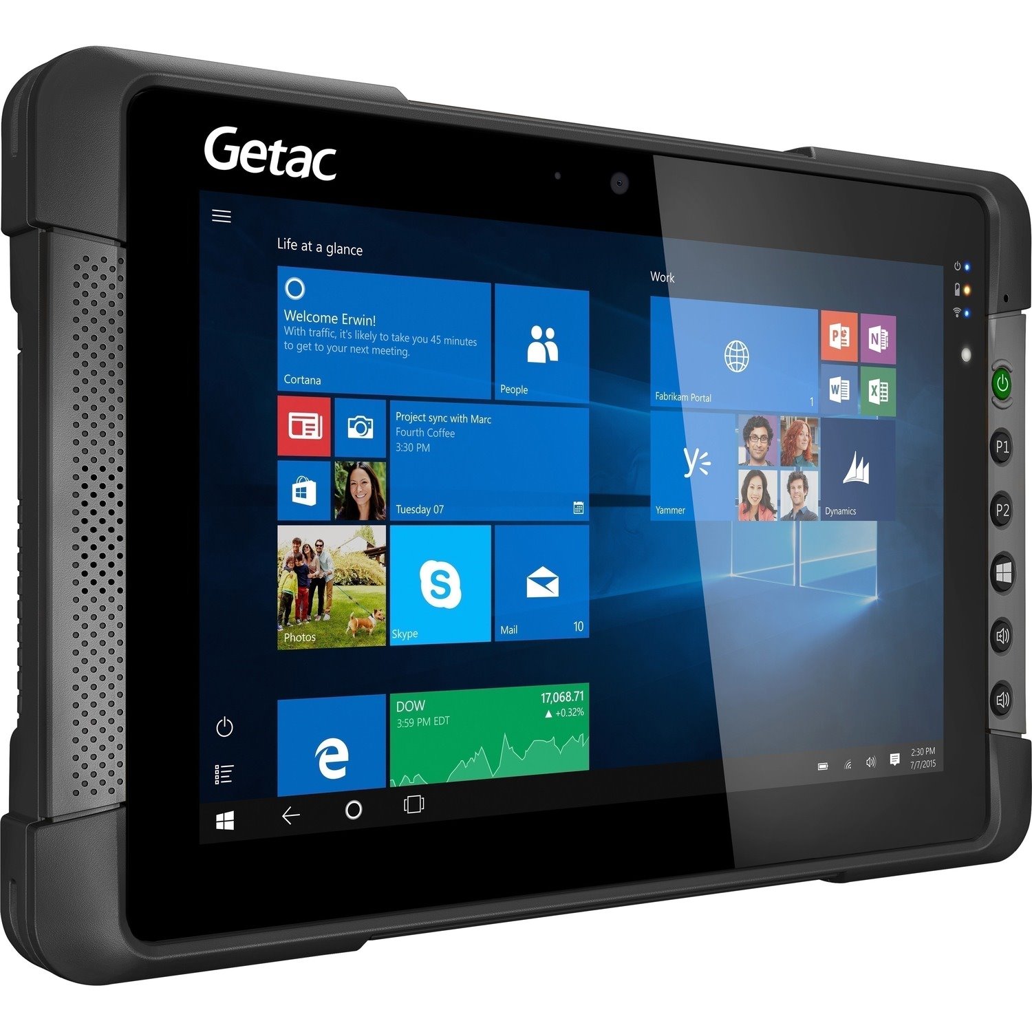 Getac T800G2 Rugged Tablet - 20.6 cm (8.1") WXGA - 4 GB - 128 GB Storage - Windows 10 IoT