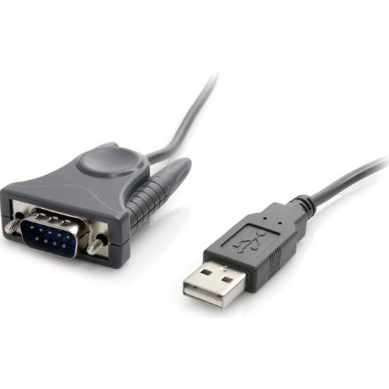 StarTech.com USB to Serial Adapter - 3 ft / 1m - with DB9 to DB25 Pin Adapter - Prolific PL-2303 - USB to RS232 Adapter Cable