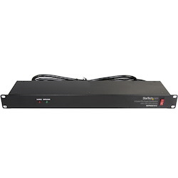 StarTech.com Rackmount PDU with 8 Outlets with Surge Protection - 19in Power Distribution Unit - 1U