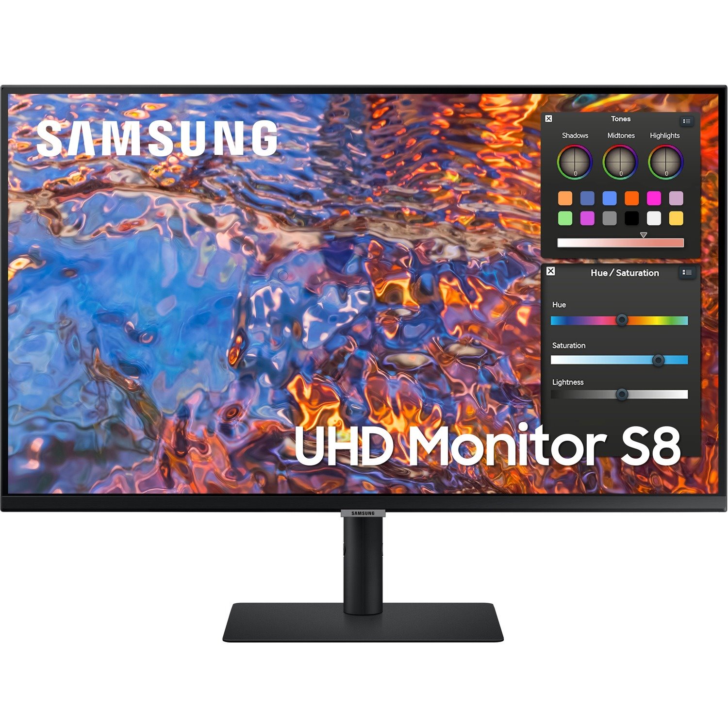 Samsung ViewFinity S32B804PXN 27" 4K UHD LCD Monitor - 16:9 - Black
