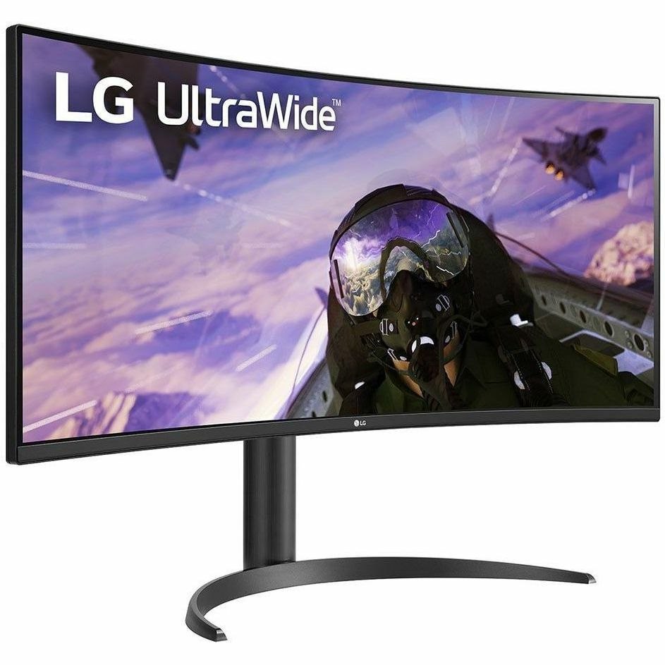 LG 34BP65C-B 34" Class UW-QHD Curved Screen LCD Monitor - Black