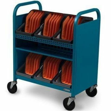 Bretford CUBE Transport Cart with Caddies - TVCT30CAD