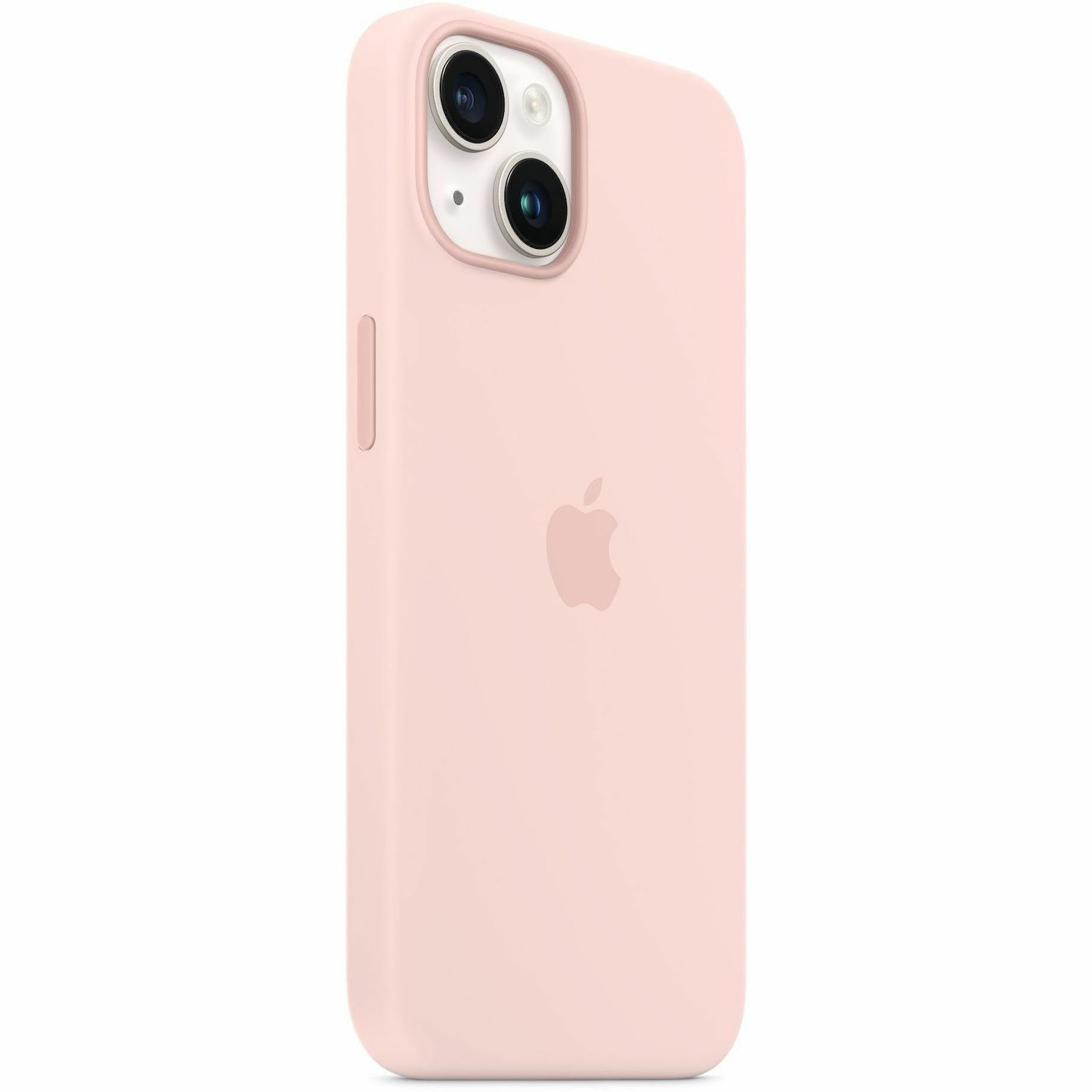 Apple iPhone 14 Silicone Case with MagSafe - Chalk Pink