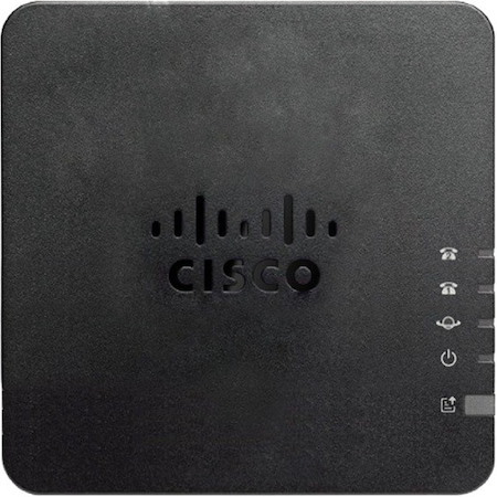 Cisco 2-Port Analog Telephone Adapter with Router For Multiplatform
