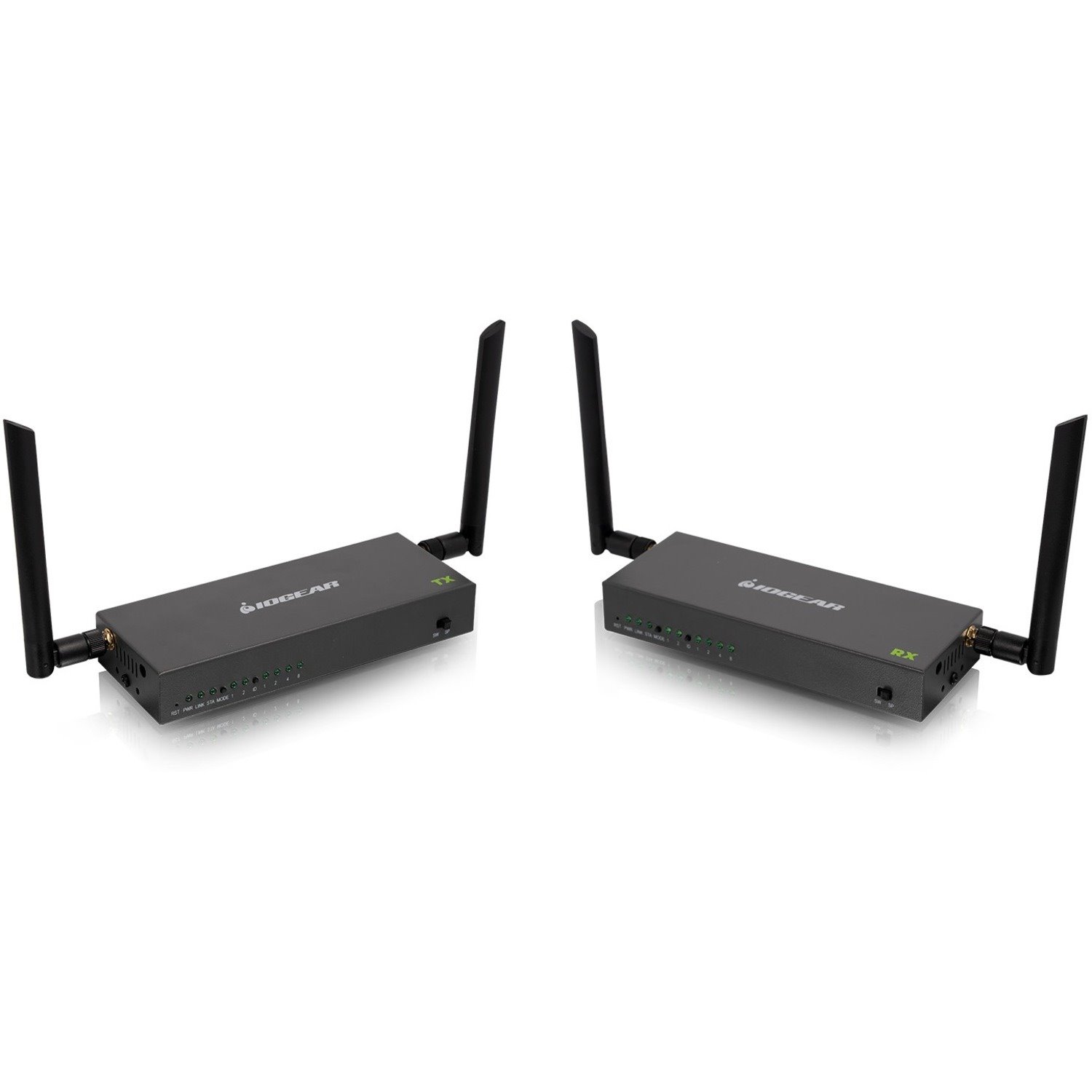 IOGEAR Long Range Wireless 4K Video Transmitter and Receiver Kit with Local Passthrough