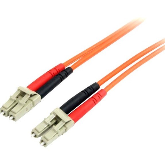 StarTech.com 10m Fiber Optic Cable - Multimode Duplex 62.5/125 - LSZH - LC/LC - OM1 - LC to LC Fiber Patch Cable