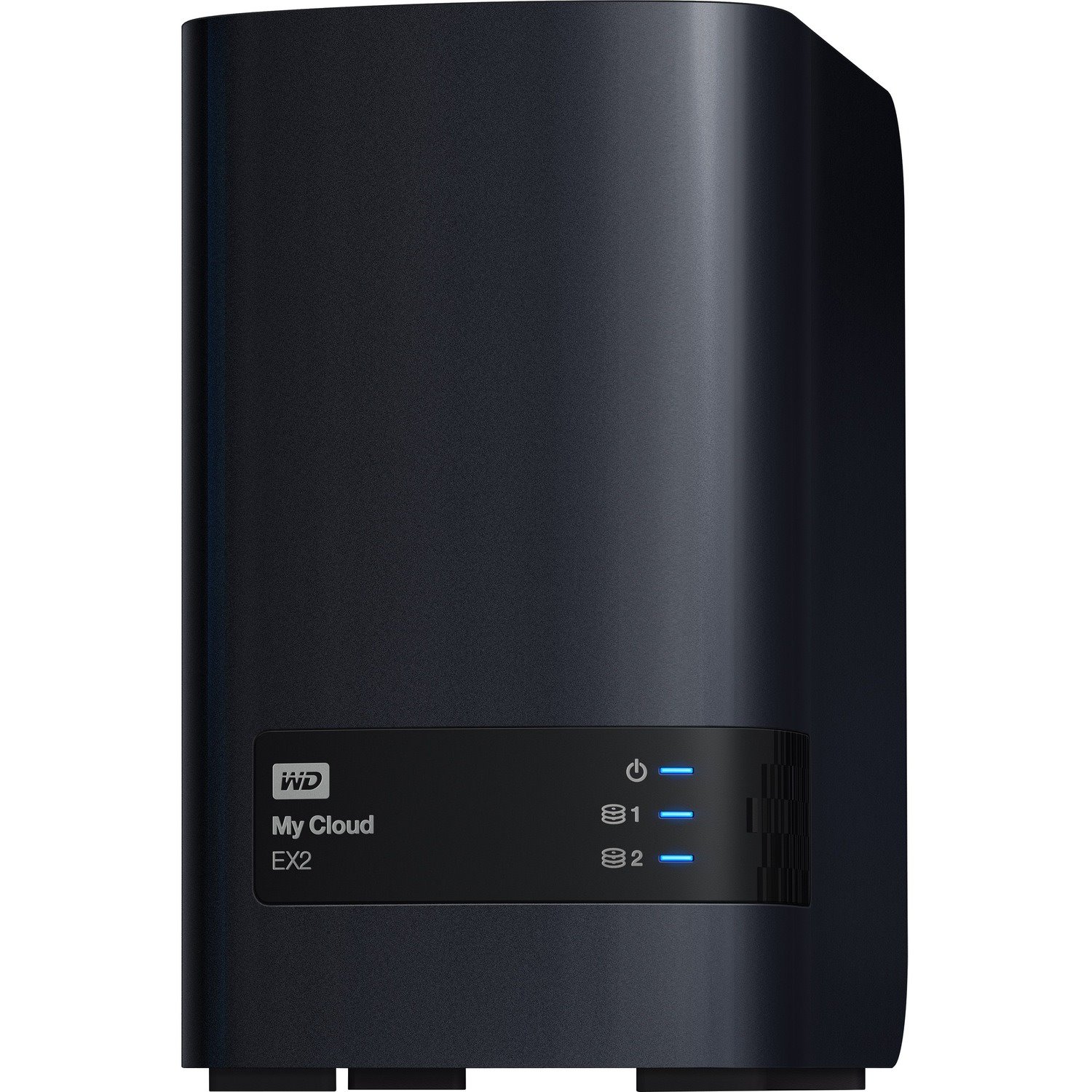 WD My Cloud EX2 WDBVBZ0000NCH-EESN 2 x Total Bays NAS Storage System - Marvell 1.20 GHz - 512 MB RAM - DDR3 SDRAM Tower