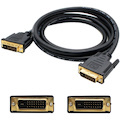 5PK 6ft DVI-D Dual Link (24+1 pin) Male to DVI-D Dual Link (24+1 pin) Male Black Cables For Resolution Up to 2560x1600 (WQXGA)