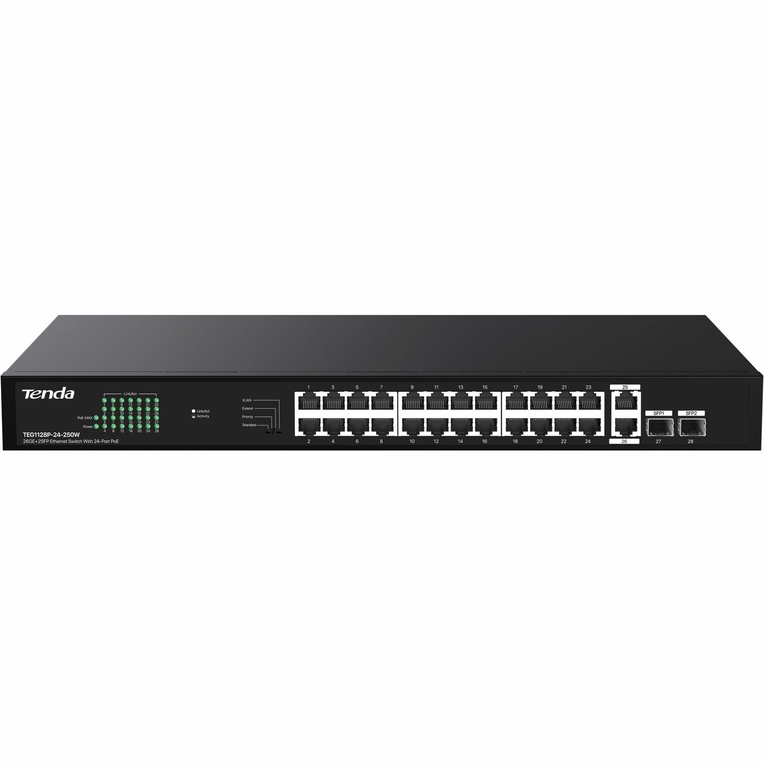 Tenda TEG1128P-24-250W Ethernet Switch