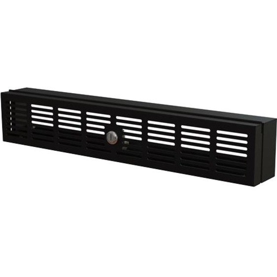 StarTech.com 2U 19" Rack Mount Security Cover - Hinged Locking Panel/ Cage/ Door for Server Rack/Network Cabinet Security & Access Control