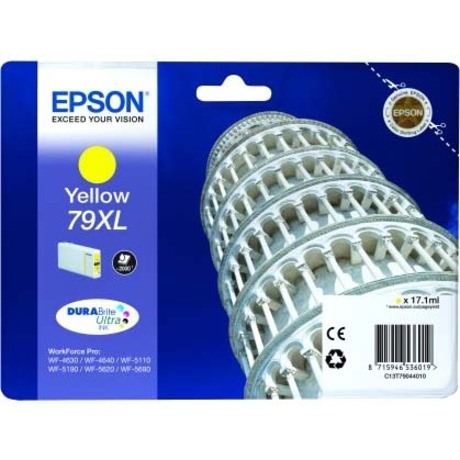 Epson 79XL Original High Yield Inkjet Ink Cartridge - Yellow - 1 / Pack