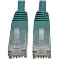 Eaton Tripp Lite Series Cat6 Gigabit Molded (UTP) Ethernet Cable (RJ45 M/M), PoE, Green, 2 ft. (0.61 m)