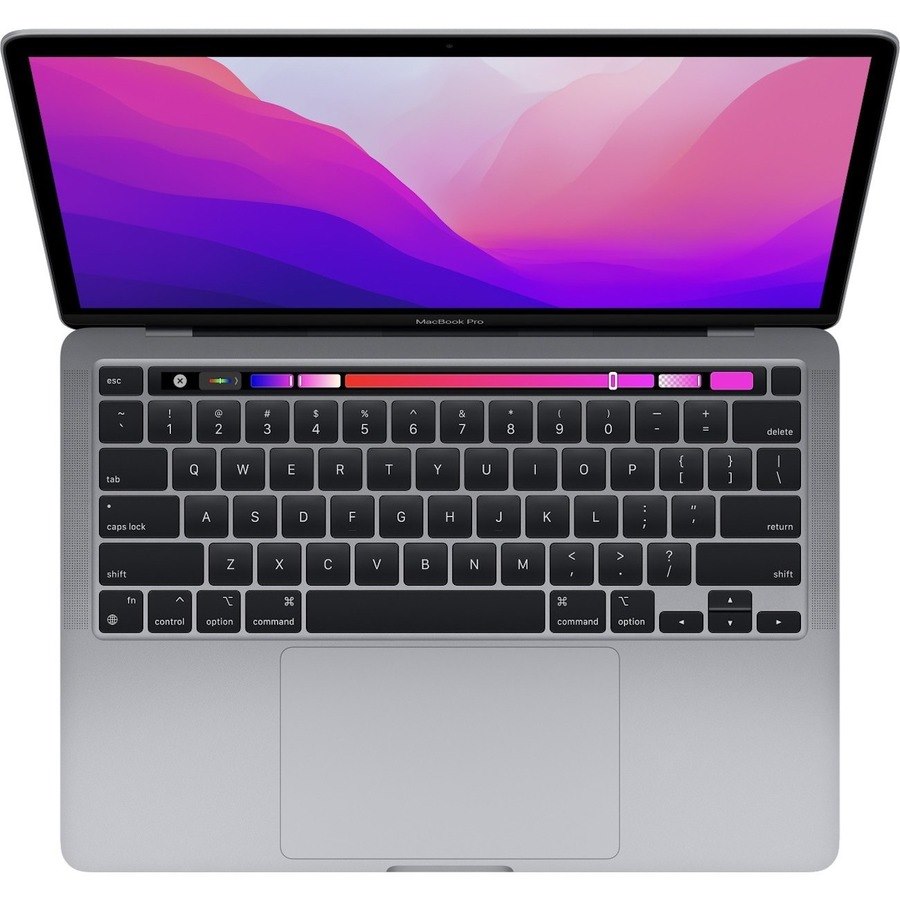 Apple 13-inch MacBook Pro: Apple M2 chip with 8-core CPU and 10-core GPU, 256GB SSD - Space Gray