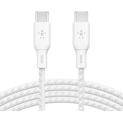 Belkin BOOST&uarr;CHARGE 2 m USB-C Data Transfer Cable for MacBook, Chromebook, Notebook, iPad, MacBook Pro, PC