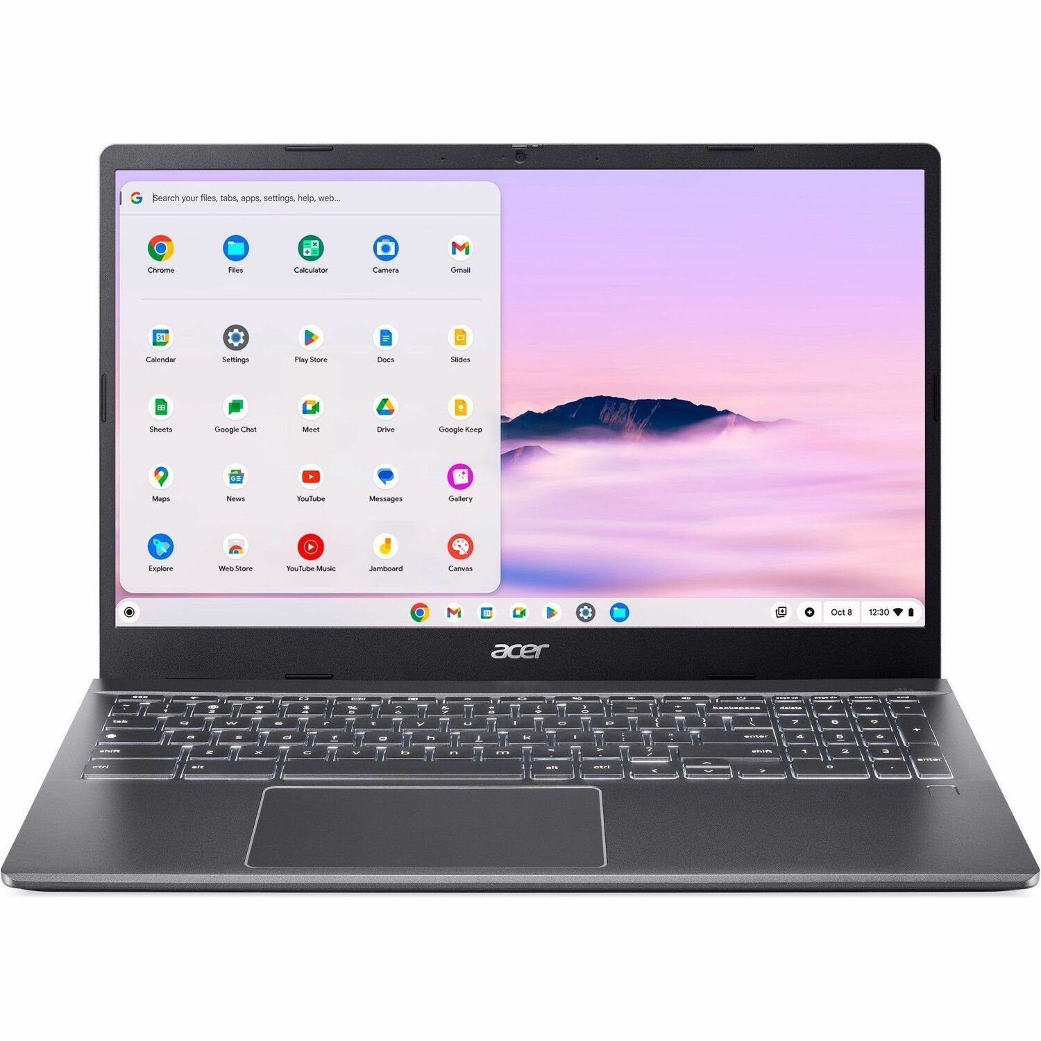 Acer Chromebook Plus 515 CBE595-2 CBE595-2-55JN 39.6 cm (15.6") Chromebook - Full HD - Intel Core 5 120U - 16 GB - 256 GB SSD - English (UK) Keyboard - Iron