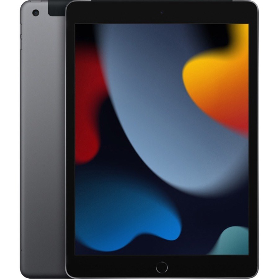 Apple iPad (9th Generation) Tablet - 25.9 cm (10.2") - Apple A13 Bionic Hexa-core - 64 GB Storage - iPadOS 15 - 4G - Space Gray