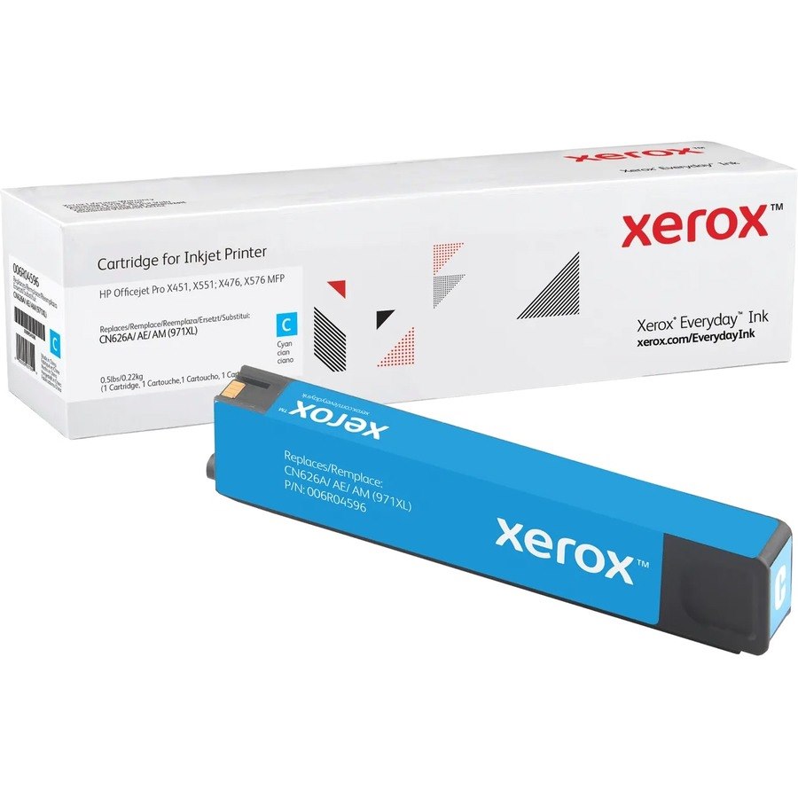 Xerox Everyday High Yield Laser Toner Cartridge - Alternative for HP 971XL (CN626AE, CN626A, CN626AM) - Cyan Pack