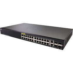 Cisco 350 SF350-24P 24 Ports Manageable Ethernet Switch