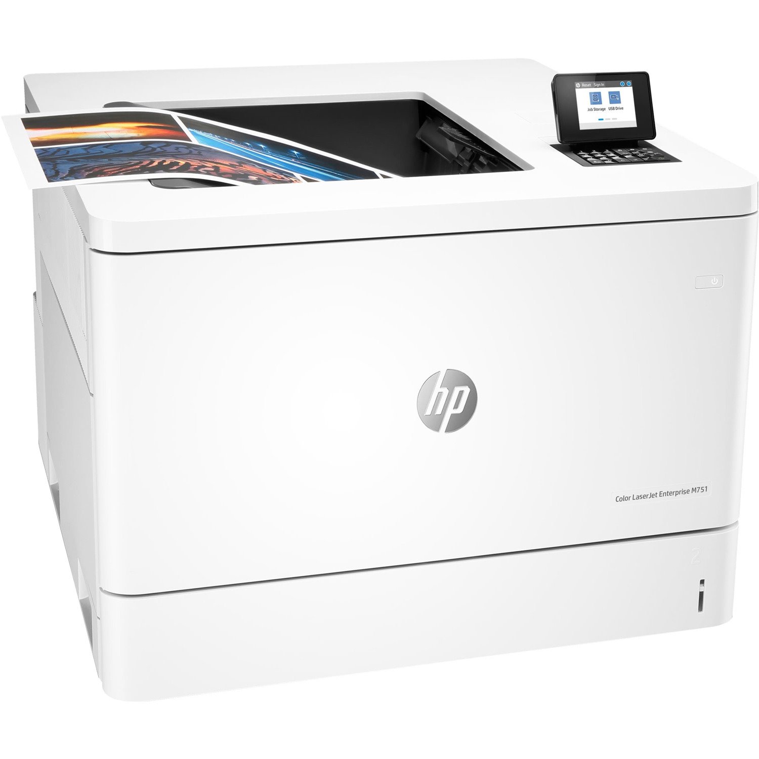 HP LaserJet Enterprise M751 M751dn Desktop Laser Printer - Colour