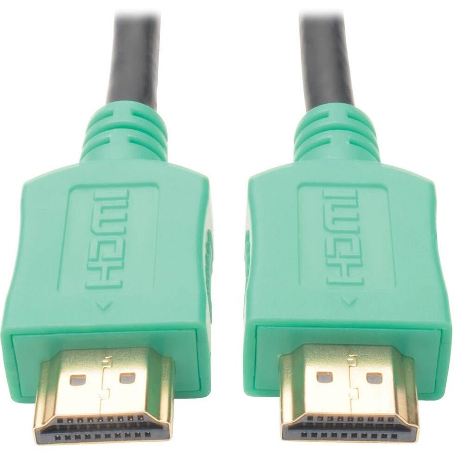 Tripp Lite by Eaton High-Speed HDMI Cable, Digital Video with Audio, UHD 4K (M/M), Green, 10 ft. (3.05 m)