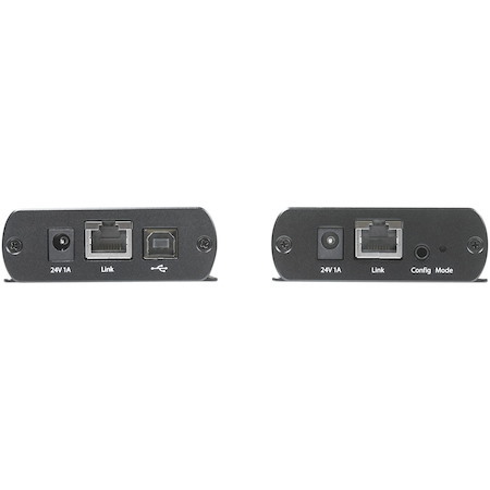 StarTech.com 2 Port USB 2.0 Extender Hub over Cat5e or Cat6 RJ45 Cable - 330ft/100m Metal USB 2.0 Extender Kit - ESD, Powered, 480mbps