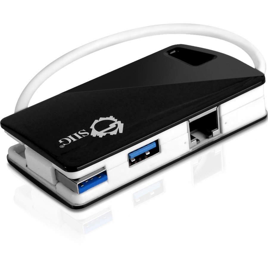 SIIG SuperSpeed USB 3.0 LAN Hub - Type-C Ready