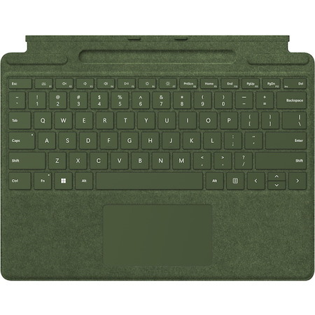 Microsoft Signature Keyboard/Cover Case Microsoft Surface Pro 8, Surface Pro 9, Surface Pro X Tablet - Forest
