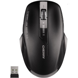 CHERRY MW 2310 2.0 Mouse - Radio Frequency - USB - Optical - 6 Button(s) - Black - 1 Pack