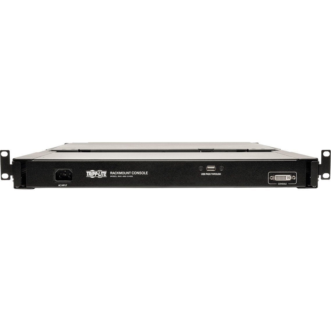 Tripp Lite by Eaton 1U Rack-Mount Console with 19 in. LCD, 1920 x 1080 (1080p), DVI or VGA Video, TAA