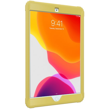 CTA Digital Magnetic Splash-Proof Case with Metal Mounting Plates for iPad 7th/ 8th/ 9th Gen 10.2, iPad Air 3, iPad Pro 10.5, Yellow