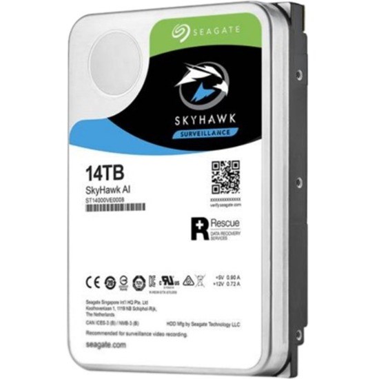 Seagate SkyHawk AI ST14000VE0008 14 TB Hard Drive - 3.5" Internal - SATA (SATA/600)