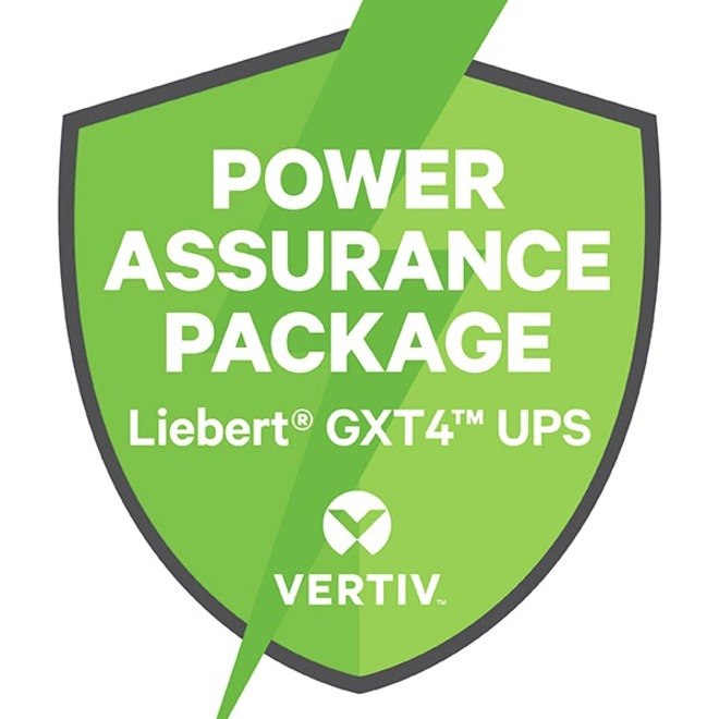 Vertiv Power Assurance Package for Vertiv Liebert GXT4 UPS External Battery Cabinets Includes Installation, Start-Up and Removal of Existing Batteries