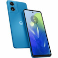 Motorola Mobility moto g04 64 GB Smartphone - 6.6" LCD HD+ 1612 x 720 - Octa-core (Cortex A75Dual-core (2 Core) 1.60 GHz + Cortex A55 Hexa-core (6 Core) 1.60 GHz - 4 GB RAM - Android 14 - 4G - Satin Blue