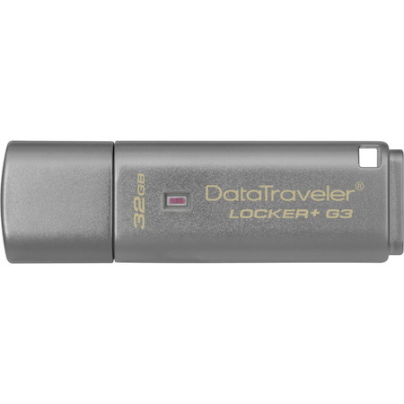 Kingston DataTraveler Locker+ G3 DTLPG3 32 GB USB 3.0 Flash Drive