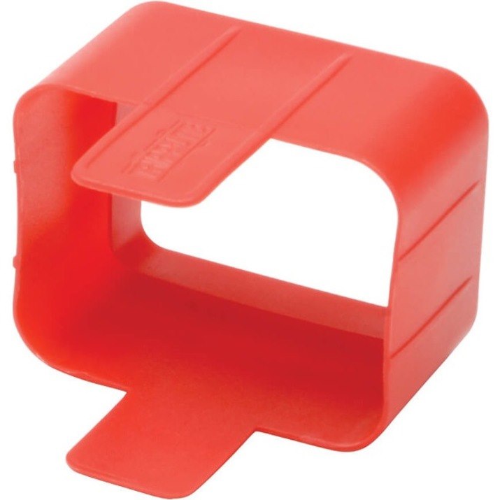 Tripp Lite by Eaton Plug-Lock Inserts (C20 power cord to C19 outlet), Red, 100 pack