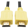 Eaton Tripp Lite Series High-Speed HDMI Cable, Digital Video and Audio, UHD 4K (M/M), Yellow, 6 ft. (1.83 m)