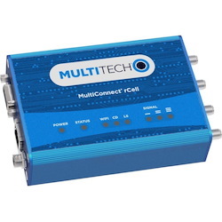 MultiTech MultiConnect rCell MTR-LEU7 Wi-Fi 4 IEEE 802.11b/g/n Cellular, Ethernet Modem/Wireless Router