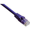 Axiom 4FT CAT6A 650mhz Patch Cable Molded Boot (Purple)