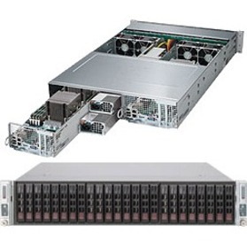 Supermicro SuperServer 2028TP-DTTR Barebone System - 2U Rack-mountable - Socket LGA 2011-v3 - 2 x Processor Support