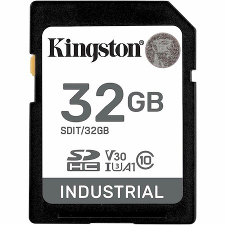 Kingston Industrial 32 GB Class 10/UHS-I (U3) V30 SDHC